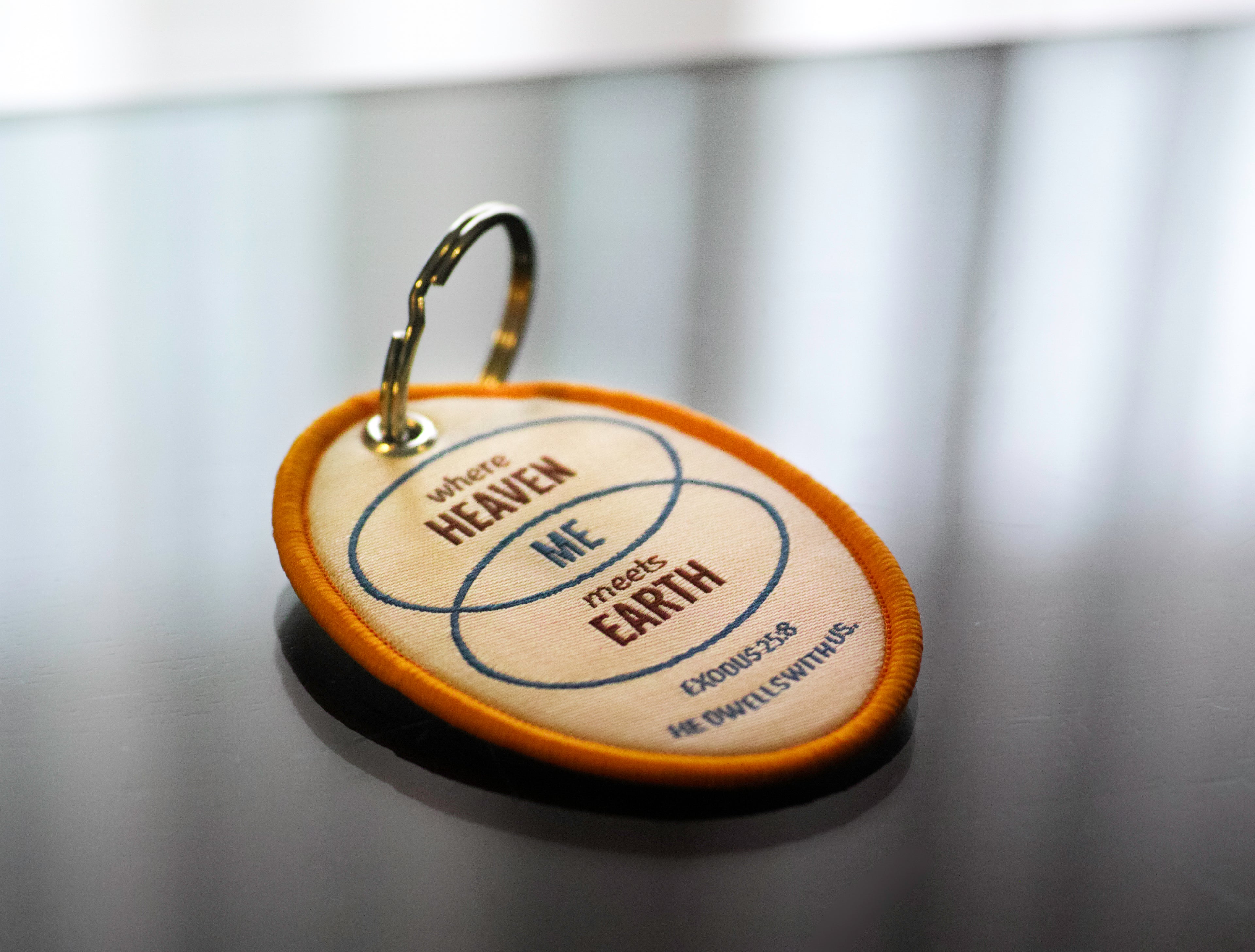 Exodus 25:8 Keychain