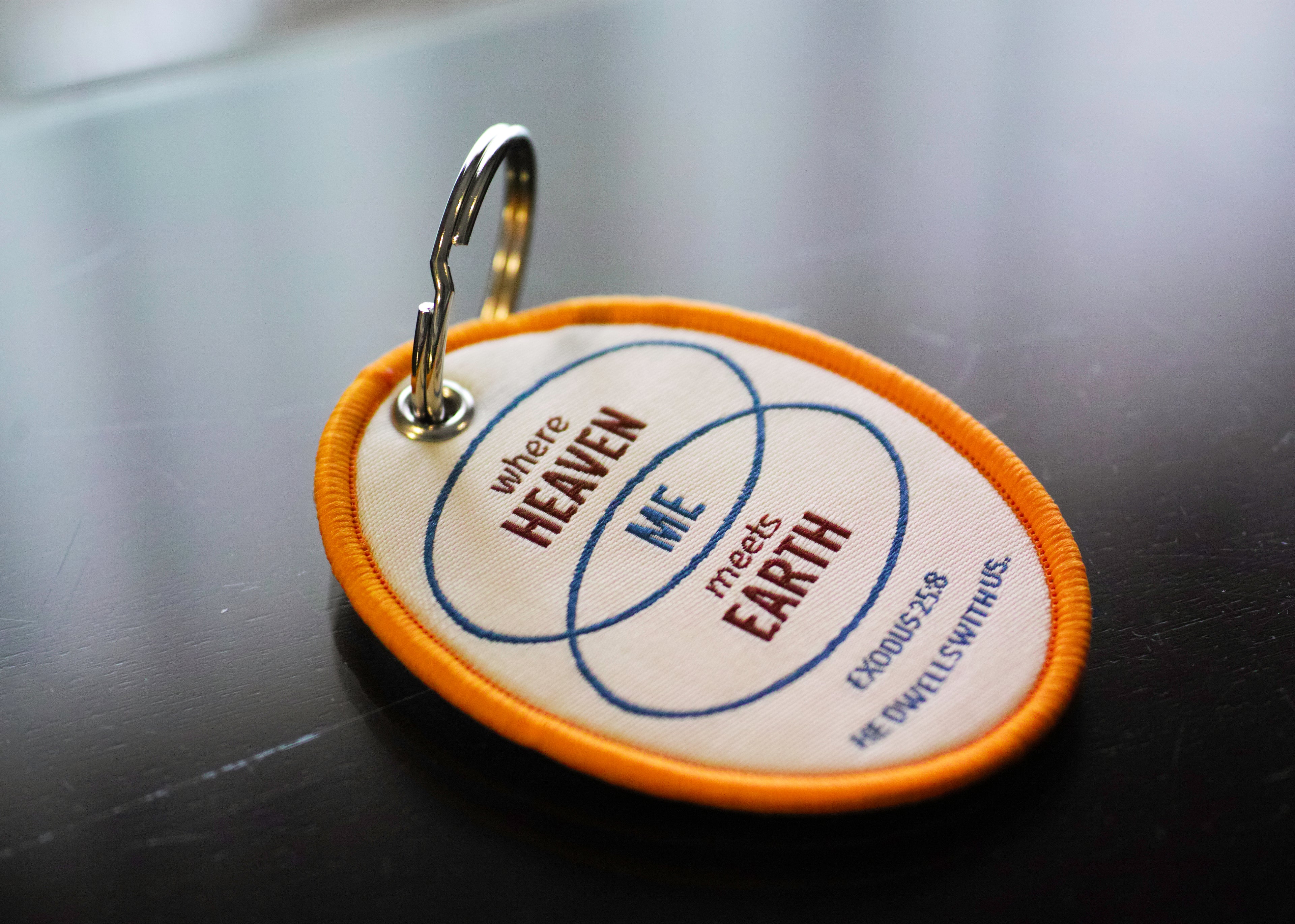 Exodus 25:8 Keychain